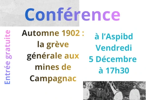 Conférence à l'Aspibd à Decazeville