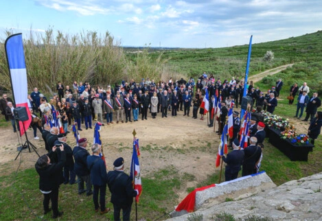 L’hommage à Henri Garcia, résistant decazevillois 