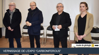 Vernissage Expo Carboniferous Decazeville