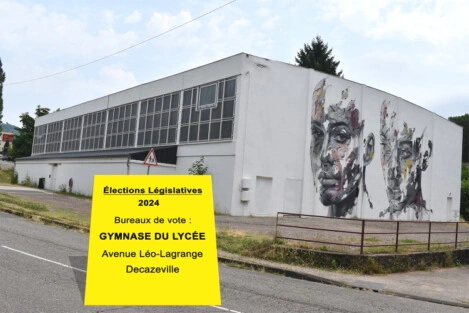 Transfert des bureaux de vote à Decazeville pour les législatives 2024