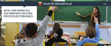 note aux parents d eleves de decazeville