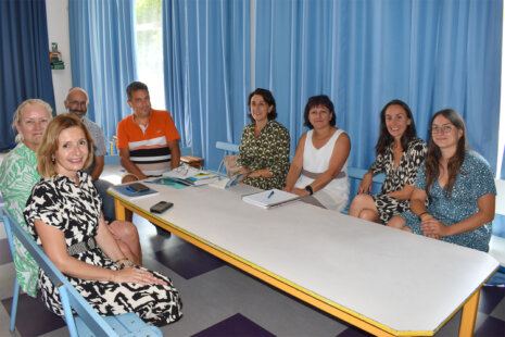 Visite de l'école rentrée 2024 Jean-Moulin