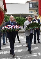 Commemoration 8 Mai 1945 à Decazeville