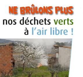 Ne brulons plus nos dechets verts Ne brulons plus nos dechets verts