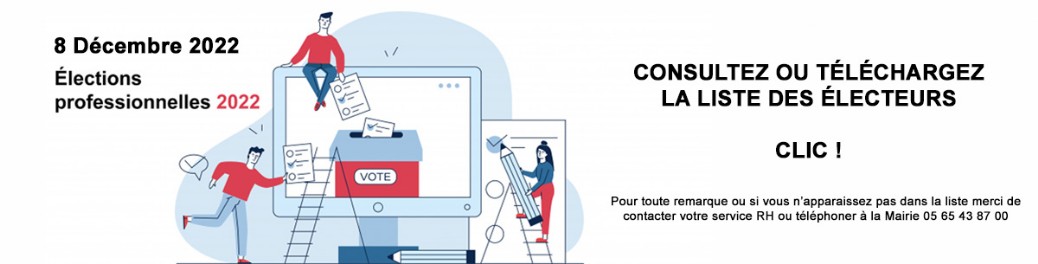 Elections professionnelles 8 Décembre 2022