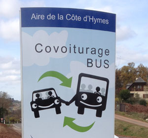 Panneau Covoiturage