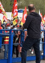 Rassemblement en soutien à la SAM 20 Avril 2021 Rassemblement en soutien à la SAM 20 Avril 2021