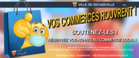Réouverture Commerces Decazeville