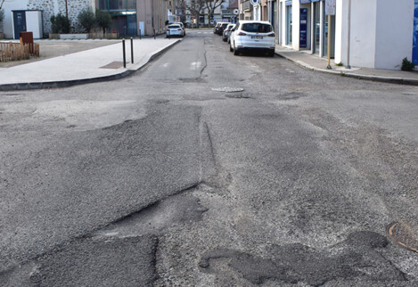 Travaux voirie rue Clémenceau et Cabrol