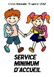 Service Minimum d'Accueil Jeudi 13 Janvier 2022 Service Minimum d Accueil Jeudi 13 Janvier 2022