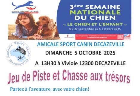 3ème Semaine Nationale du Chien à Decazeville