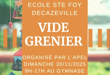 Vide Grenier Ste-Foy à Decazeville