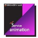Logo Service Animation Decazeville Logo Service Animation Decazeville